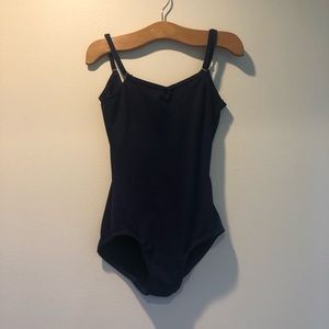 Capezio women’s xs navy camisole leotard